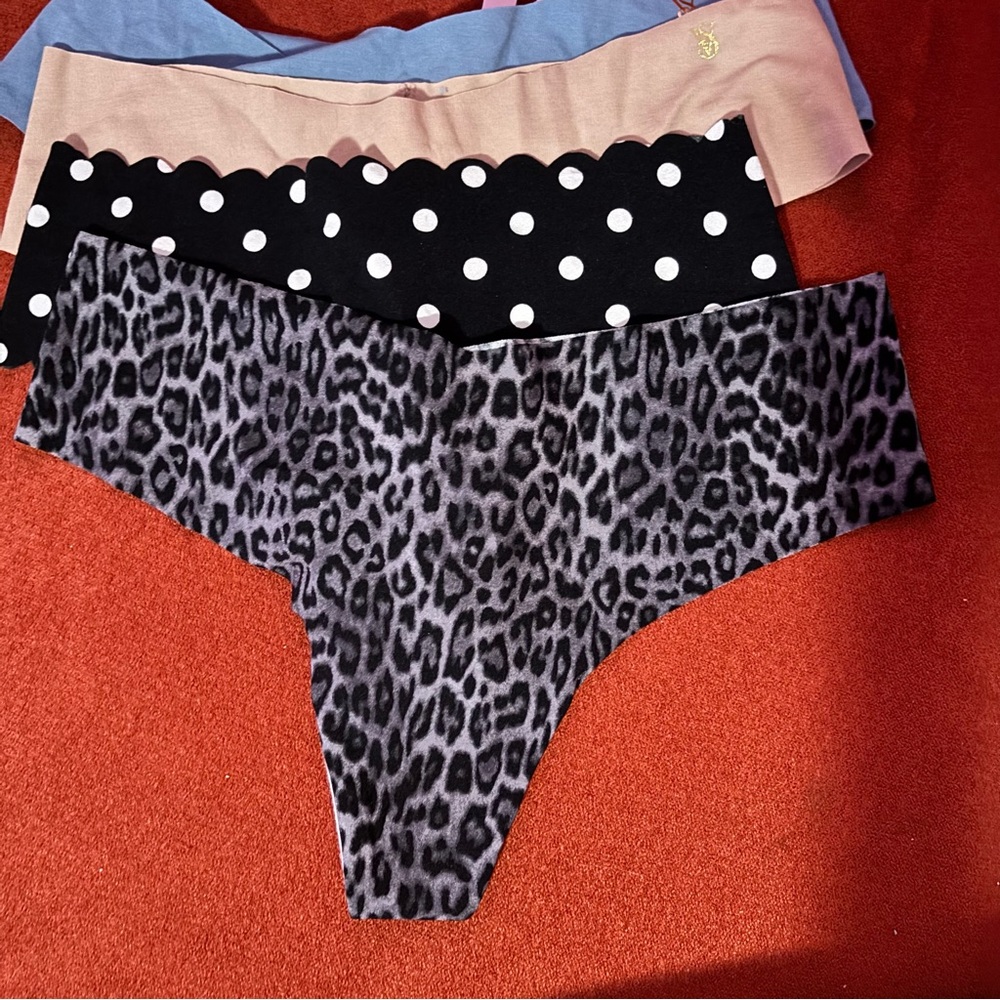 Victoria's Secret Kids Underwear Set - Leopard, Polka Dot, and Pink